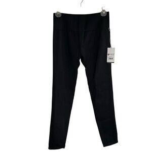 Figs Classic Black Salta Seamless Leggings Large athleisure activewear